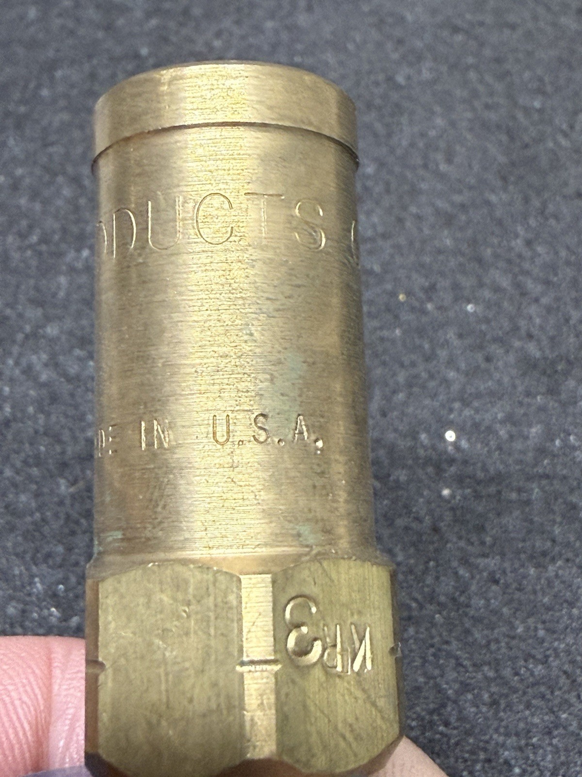 Lot of 3 Giant Pump Pop Off Valve 3600psi 1/4 Brass Pressure Relief, 81-22565