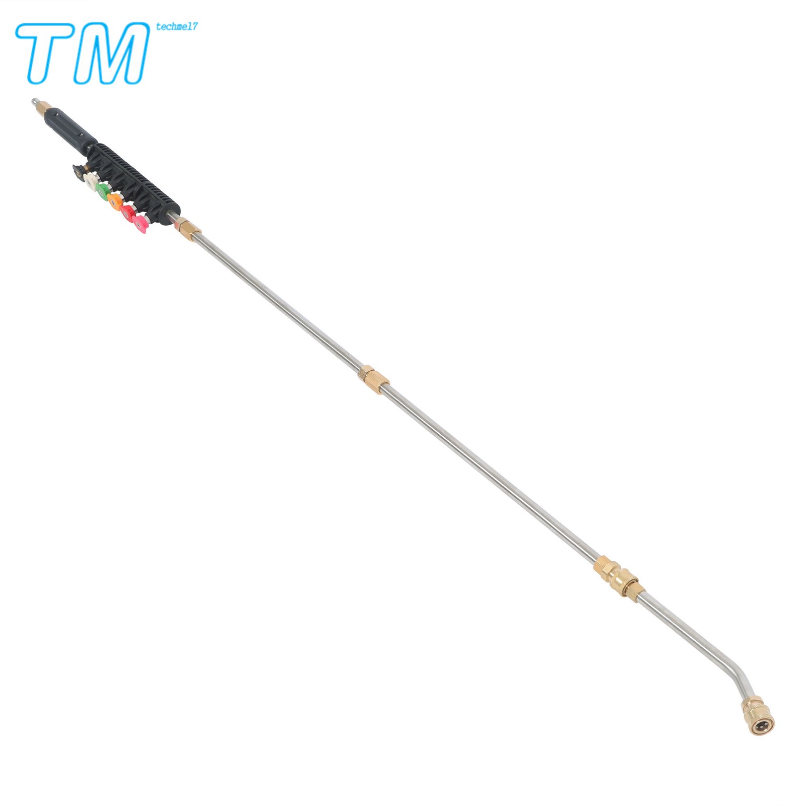 9 Pack High Pressure Water Gun Extension Rod 1/4’’ Quick Connect 4000 PSI