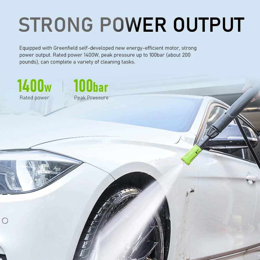 High-pressure Car Washer Household 220V Water Pump Cleaner Portable Water Gun