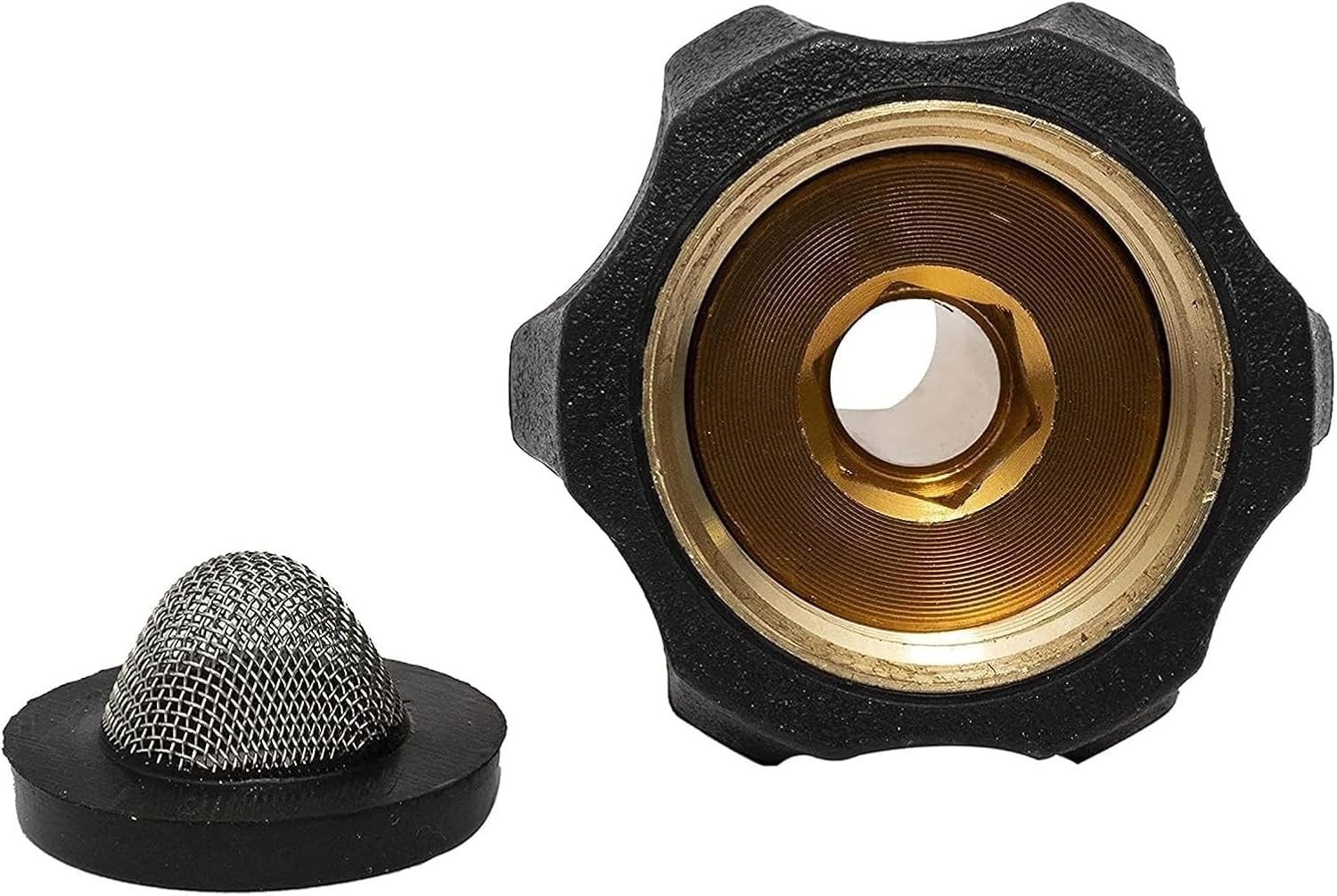 Pressure Washer Pump Parts Water Inlet Fitting 3/4″ Female 3/8″ Male