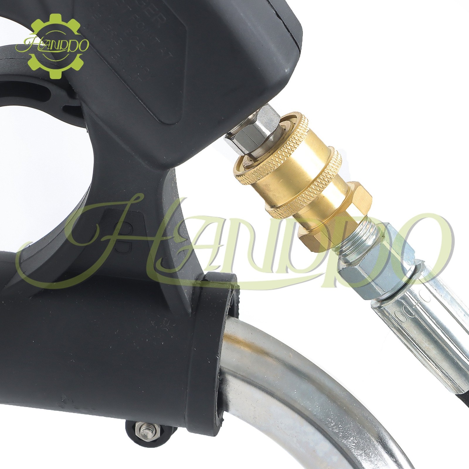 Pressure Washer 24″ Surface Cleaner w/ Handles & Wheels Quick Connect 6000 psi