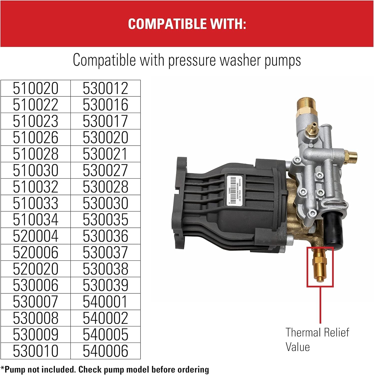 Restore Your Pressure Washer with Genuine Gold Thermal Relief Valve Replacement