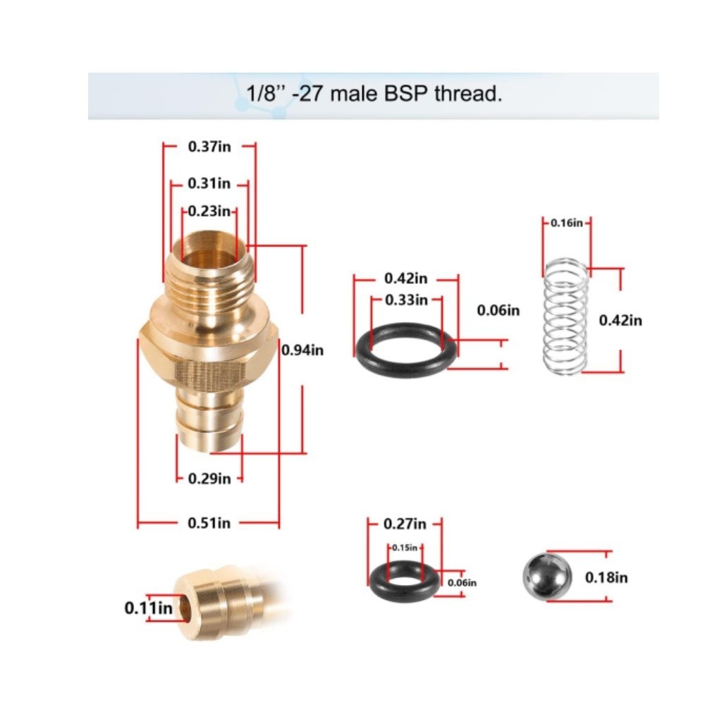 Pressure Washer Chemical Soap Injector Replacement for 203640GS 190593GS👍