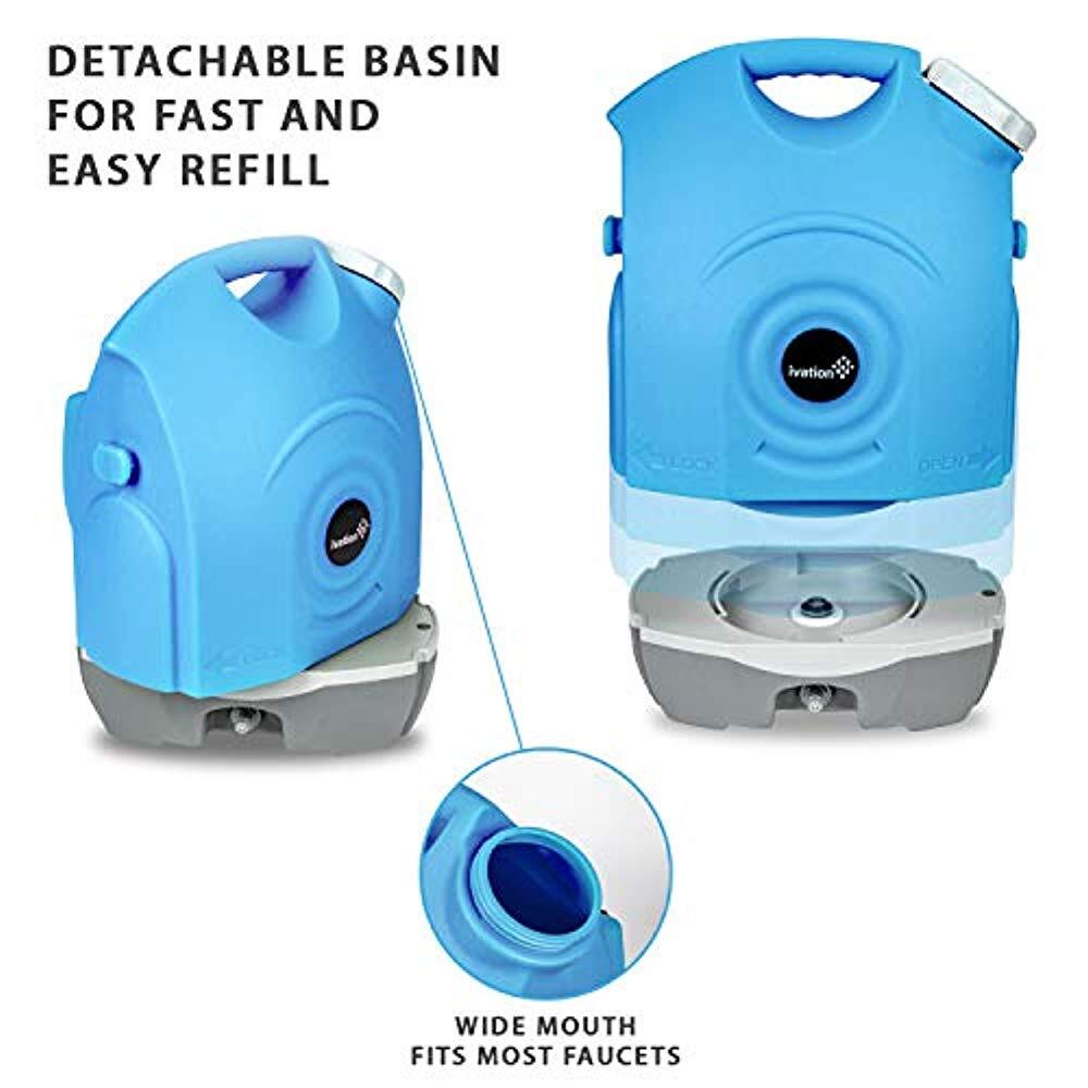 Ivation Multipurpose Portable Spray Washer w/Water Tank