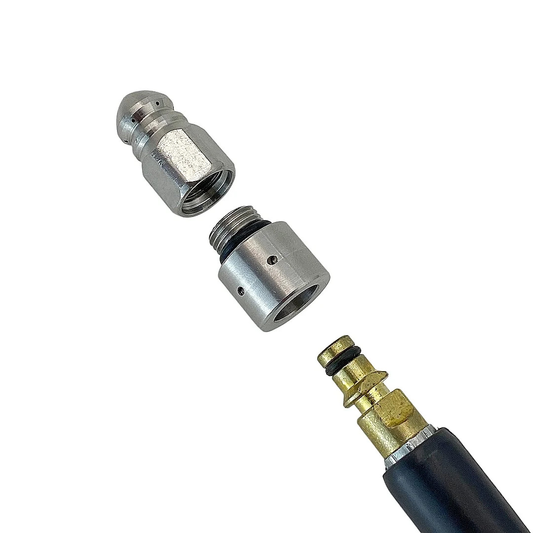 High Pressure Wash Drain Clean Nozzle Adaptor G1/4 Thread for KARCHER K/ LAVOR/