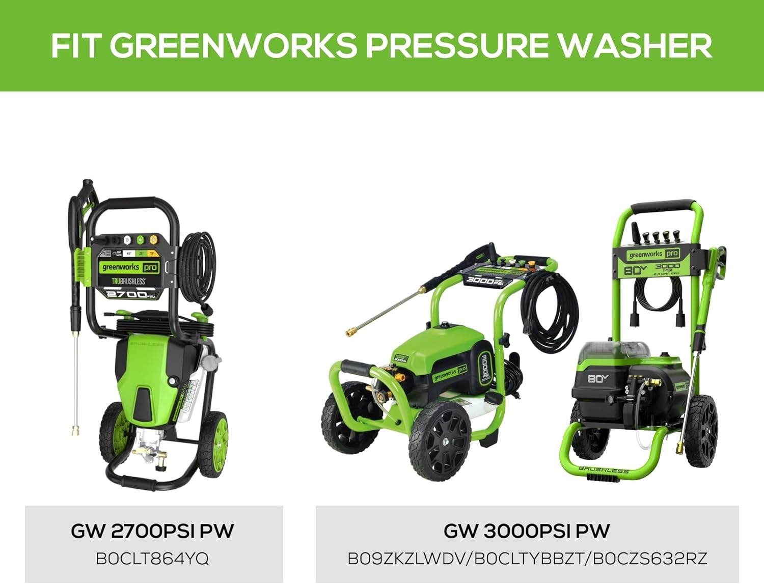 15″ Green Surface Cleaner with Extension – Effortless Cleaning Power