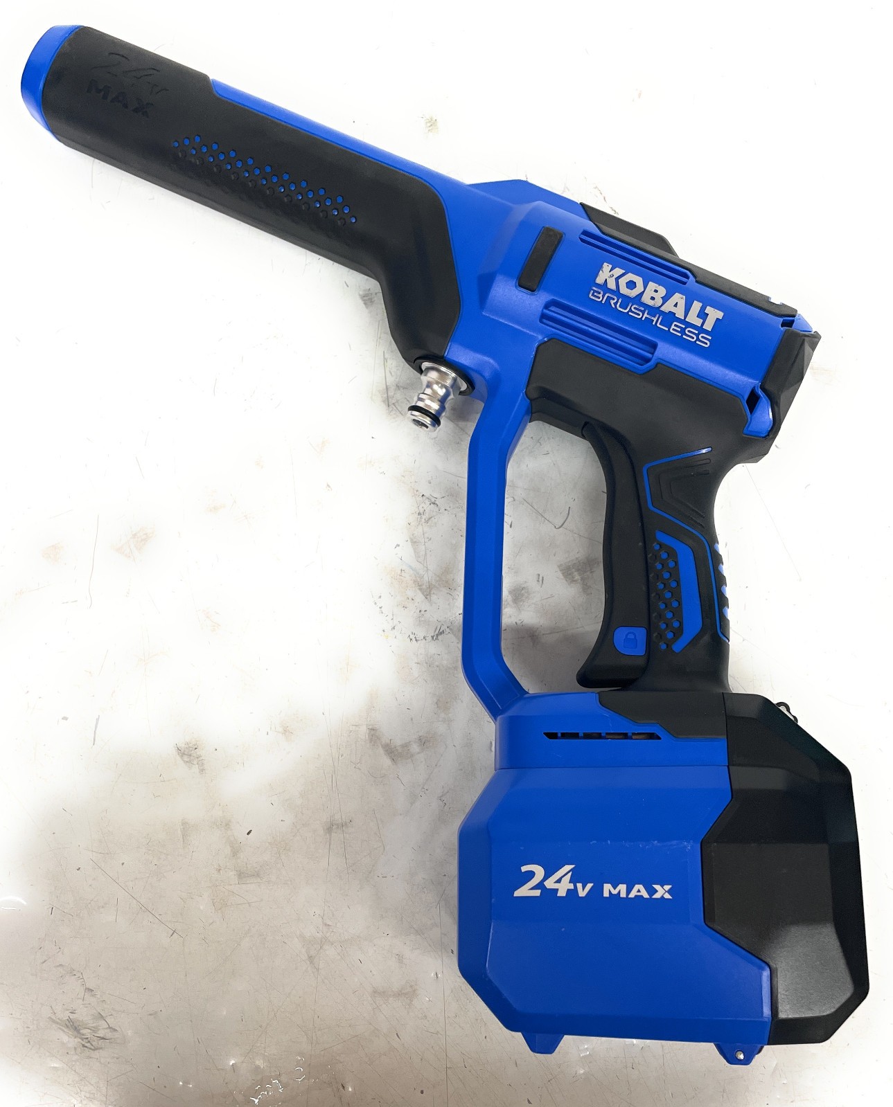 Kobalt 24V Max 700 PSI Brushless Power Cleaner, Tool Only, Blue/Black, 6036654