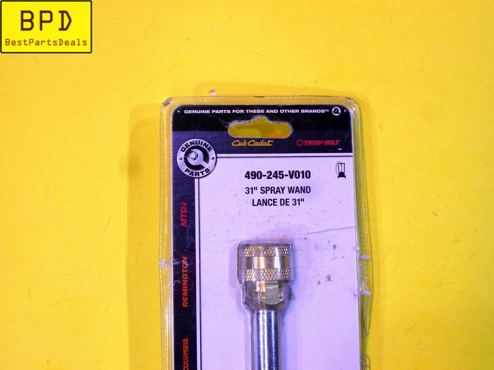 Genuine MTD 31″ Spray Wand 1/4″ Quick Connect x M22 Nozzle 490-245-V010