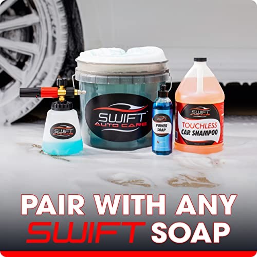 Swift Premium Foam Cannon for Pressure Washer – Heavy Duty Foam Sprayer for