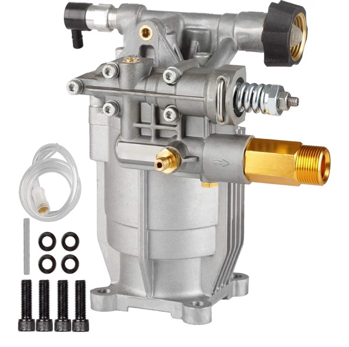 3/4″ Horizontal Pressure Washer Pump 2600-3200PSI 2.5GPM for Honda Ryobi
