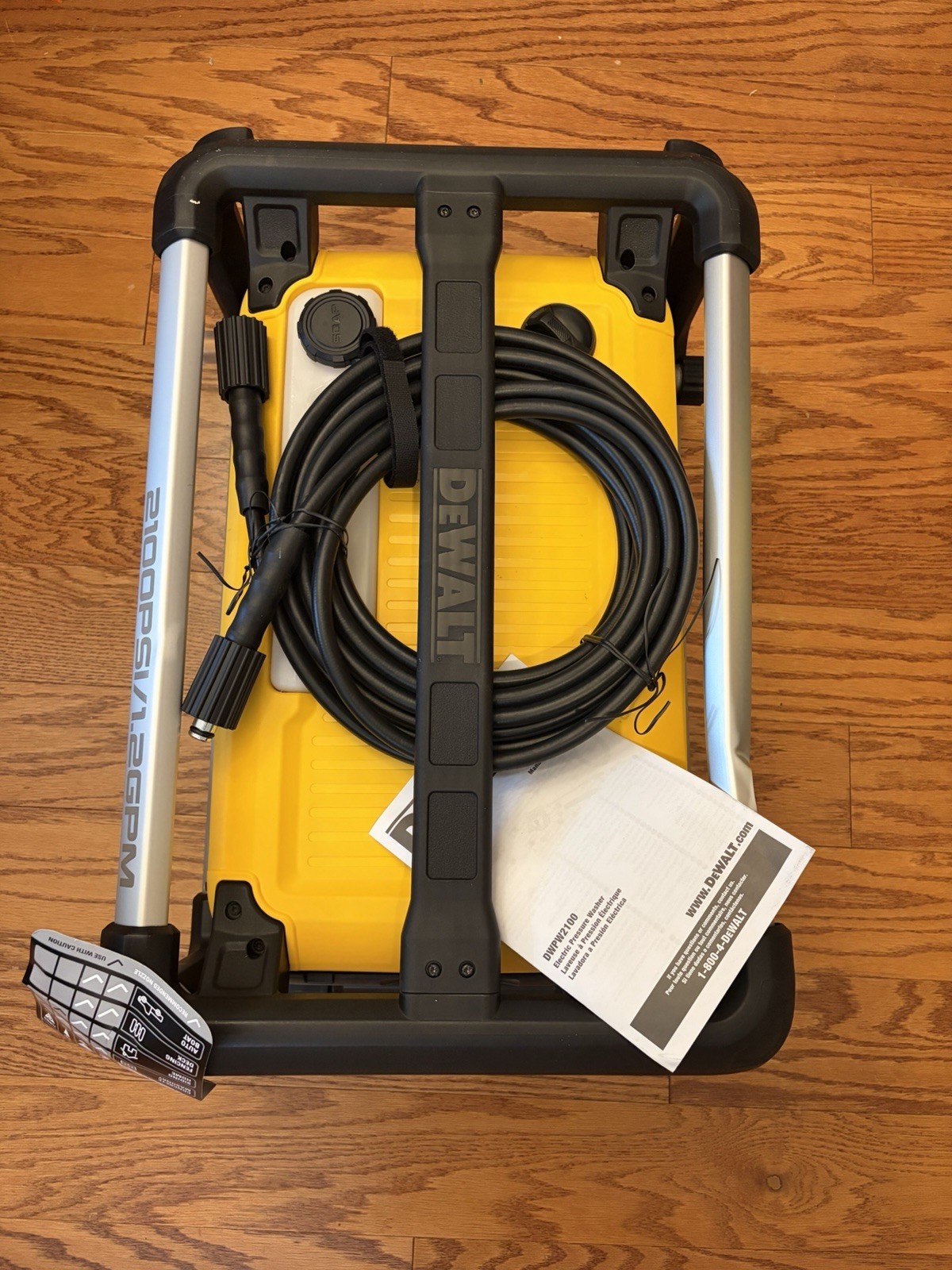 DEWALT Pressure Washer 2100PSI Electric Cold Water DWPW2100