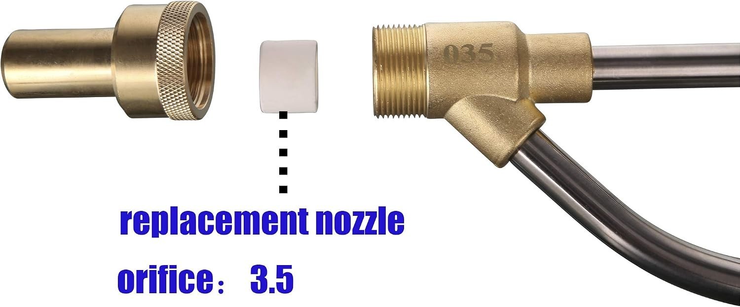Versatile Pressure Washer Sandblasting Attachment – Removes Rust, Paint & More