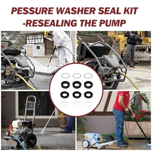 Pressure Washer Pump Seal Kit 12 Piece Rebuild Kit For Leaks Repair O Ring Set
