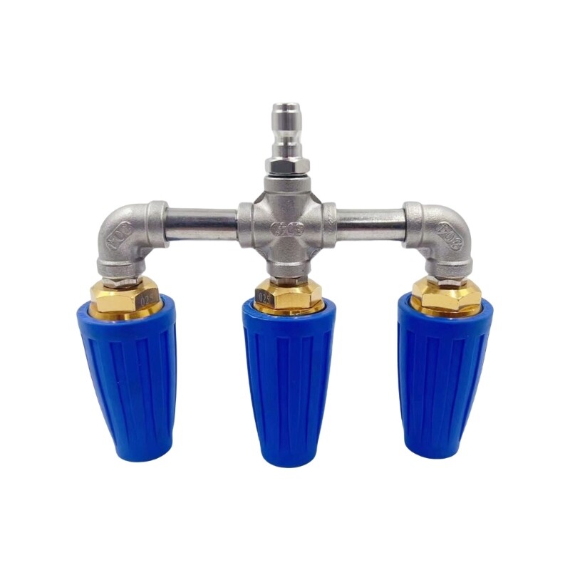 High Performances Triple Turbos Nozzle 360Degree Rotation For Pressure Washers