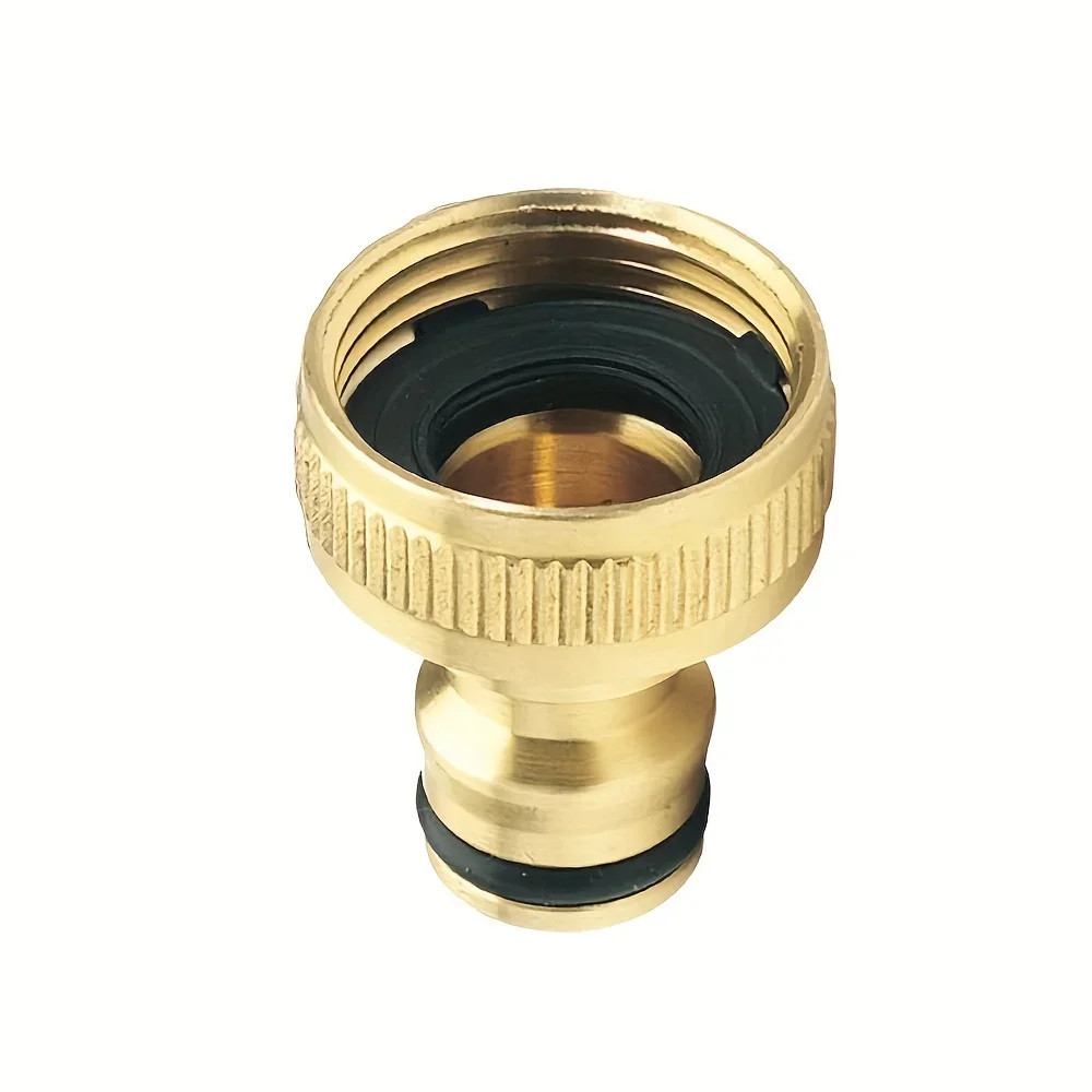 Brass Faucet Tap Connector Mixer Hose Adaptor Quick Connecter 1/2 3/4 Copper Hos