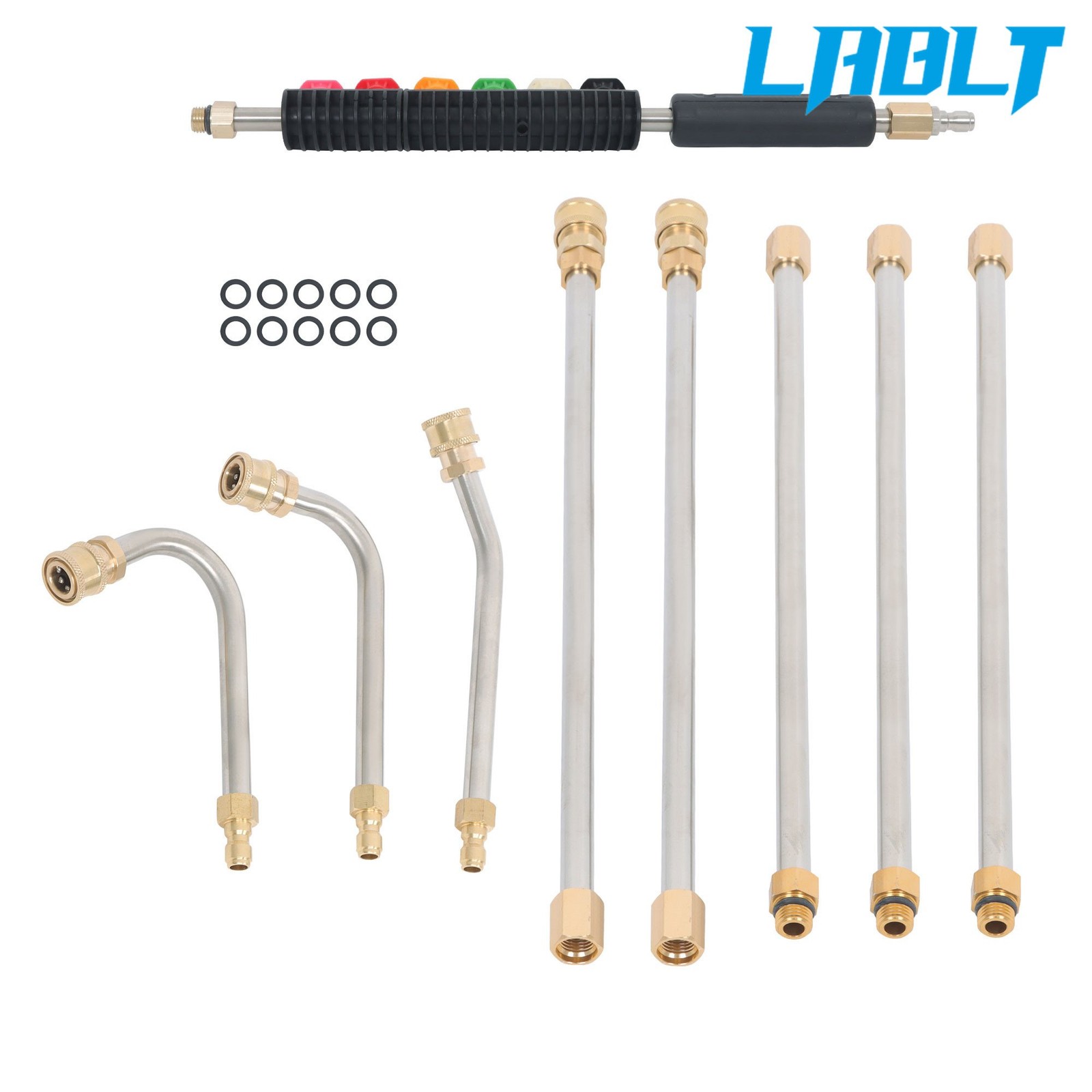 LABLT 97 inch Pressure Washer Extension Wand Replaceable Upgraded Power Washer
