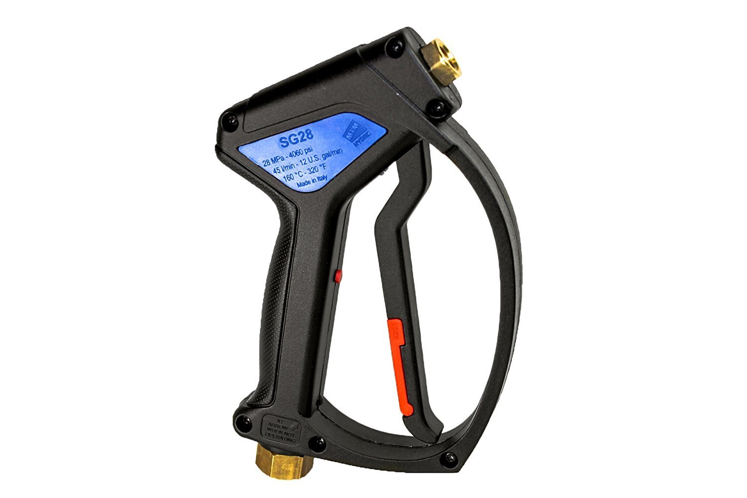 MTM HYDRO MODEL SG 28 PRESSURE WASHER TRIGGER GUN ITALY 1000- 4060 Psi
