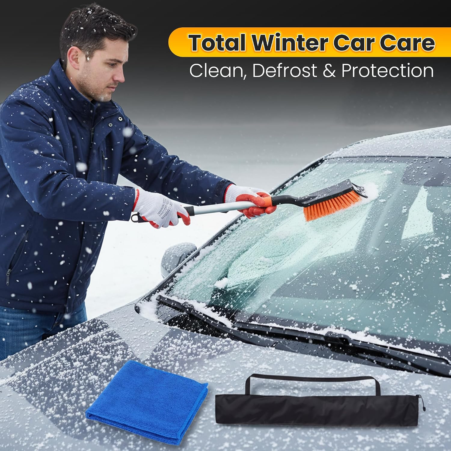 Radiator Cleaning Wand 40″ – High Pressure Washer Extension Tool Kit for Radiato