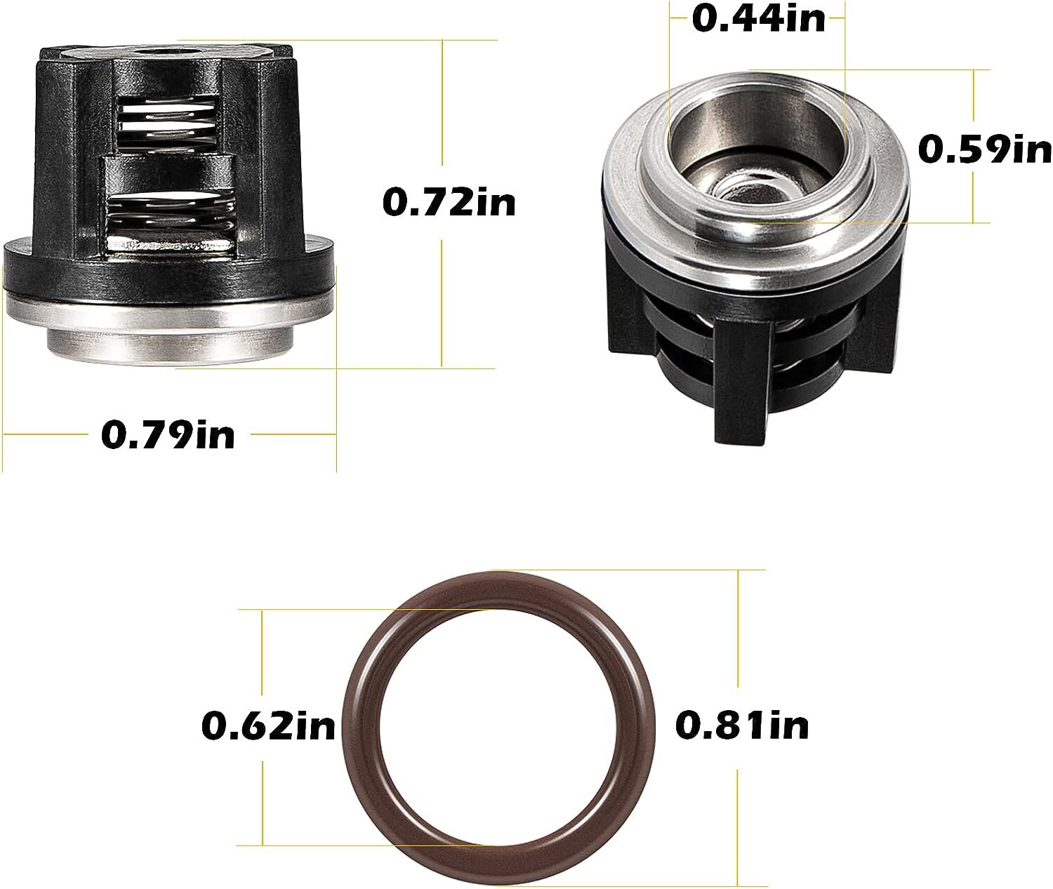 for Annovi Reverberi AR1828 Check Valve AR1857 Pressure Washer Packing Kit