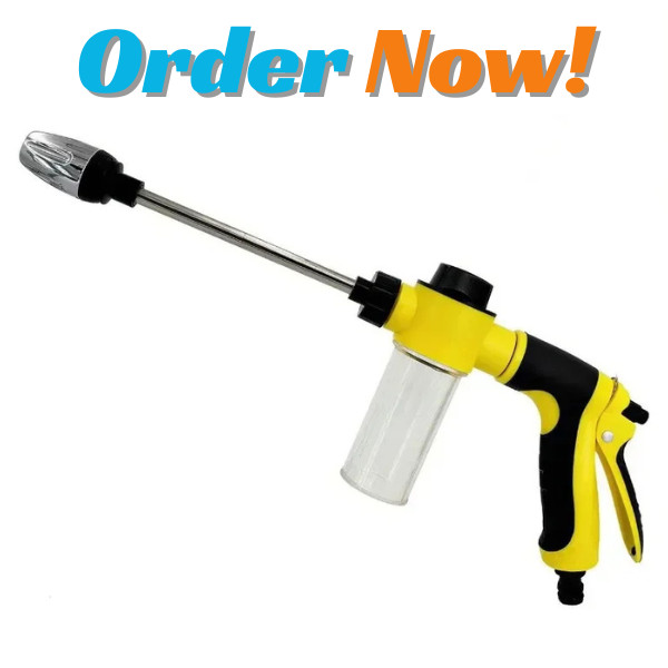Car Snow Foam Washer Gun High Pressure Garden Wash Cleaning Soap Bottle Sprayer,