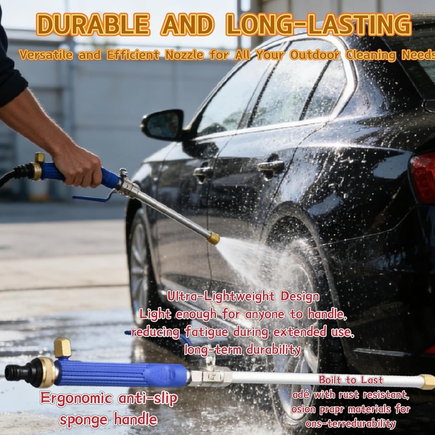 2026 Jet Flux High-Pressure Washer: Compact & Versatile Outdoor Cleaning Tool