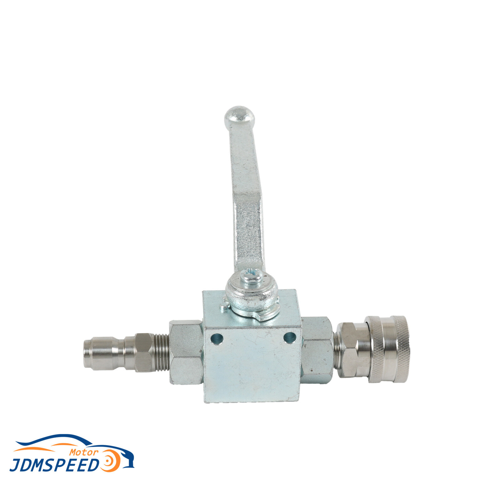NEW Steel High Pressure Washer Ball Valve Kit 3/8 Inch Quick Connect 4500 PSI