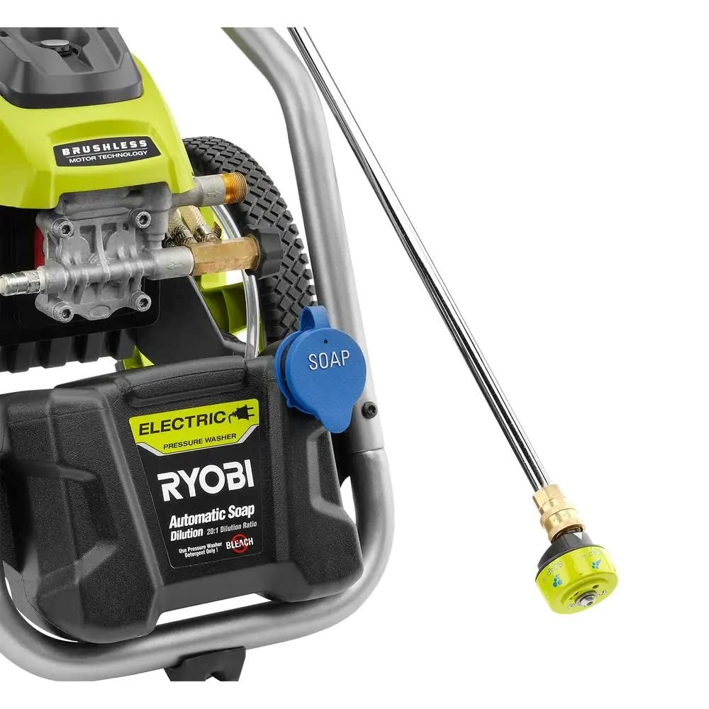 RYOBI 3000 PSI 1.1 GPM Cold Water Electric Pressure Washer