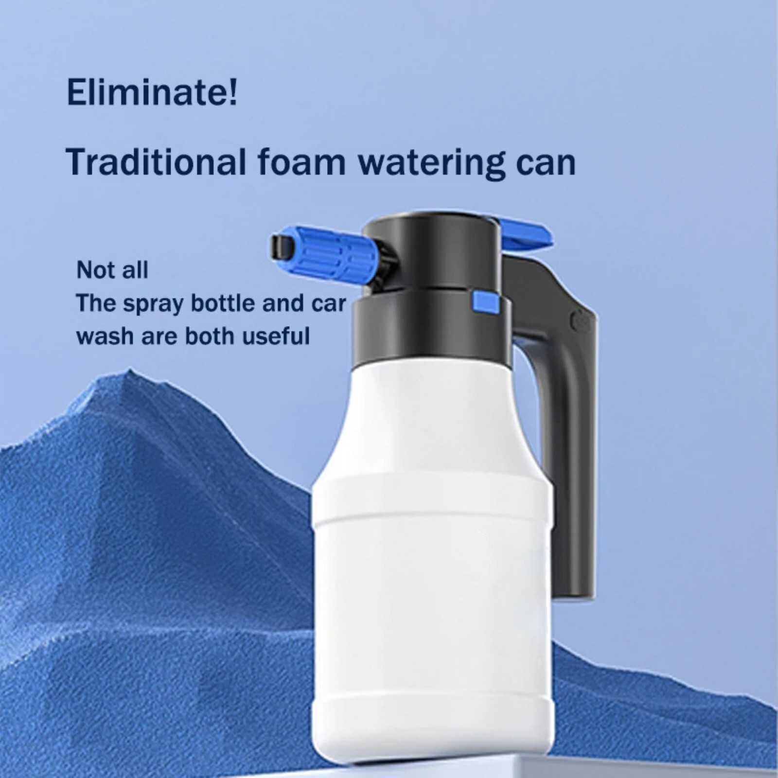 Electric Car Foam Sprayer with USB Pressurized Foam Car Wash Sprayer for Home