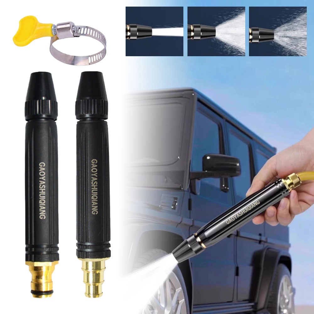 High Pressure Car Wash Water Gun Spray Nozzle Portable Washer for Auto
