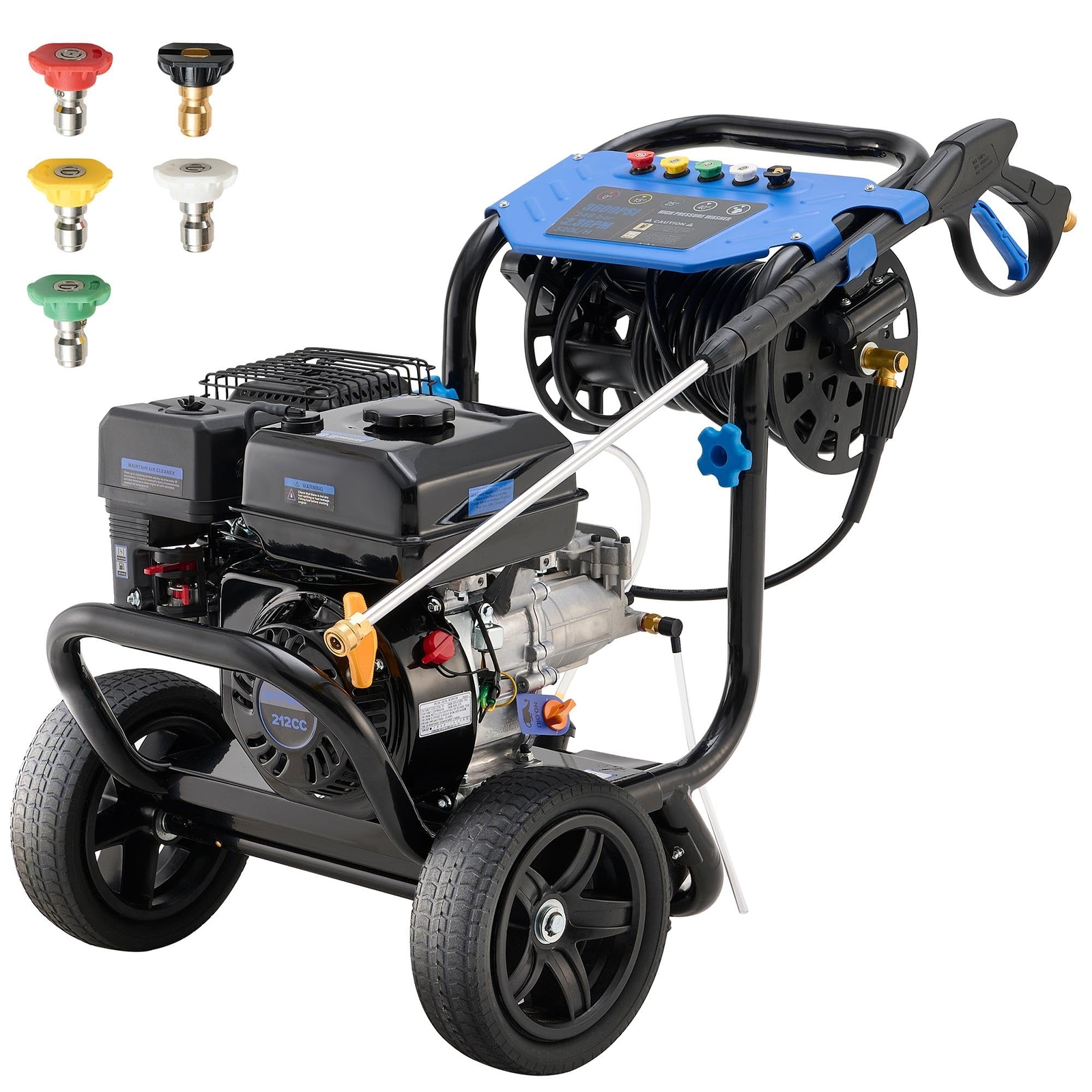 NEW! Gas Pressure Washer 3600 PSI, 2.3 GPM Heavy Duty High Power Washer 212CC