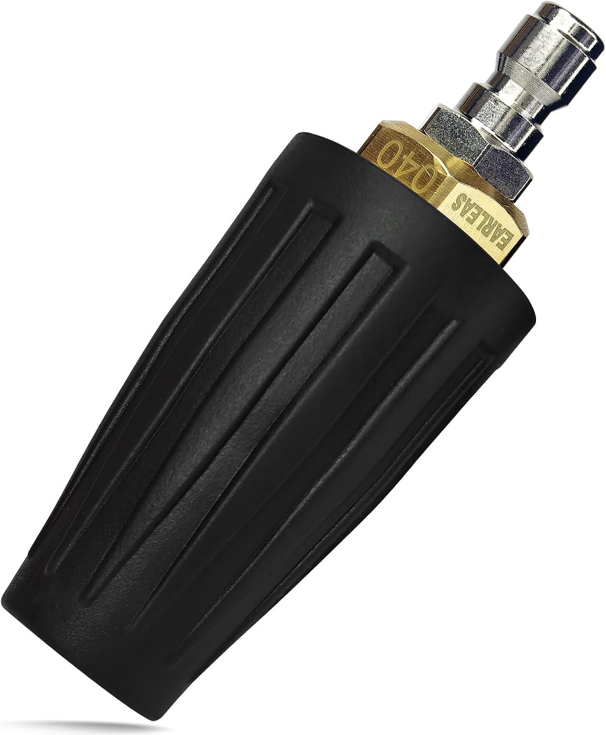 Turbo Pressure Washer Nozzle 4500 PSI, 1/4 Inch Quick Connect, 360° Rotating