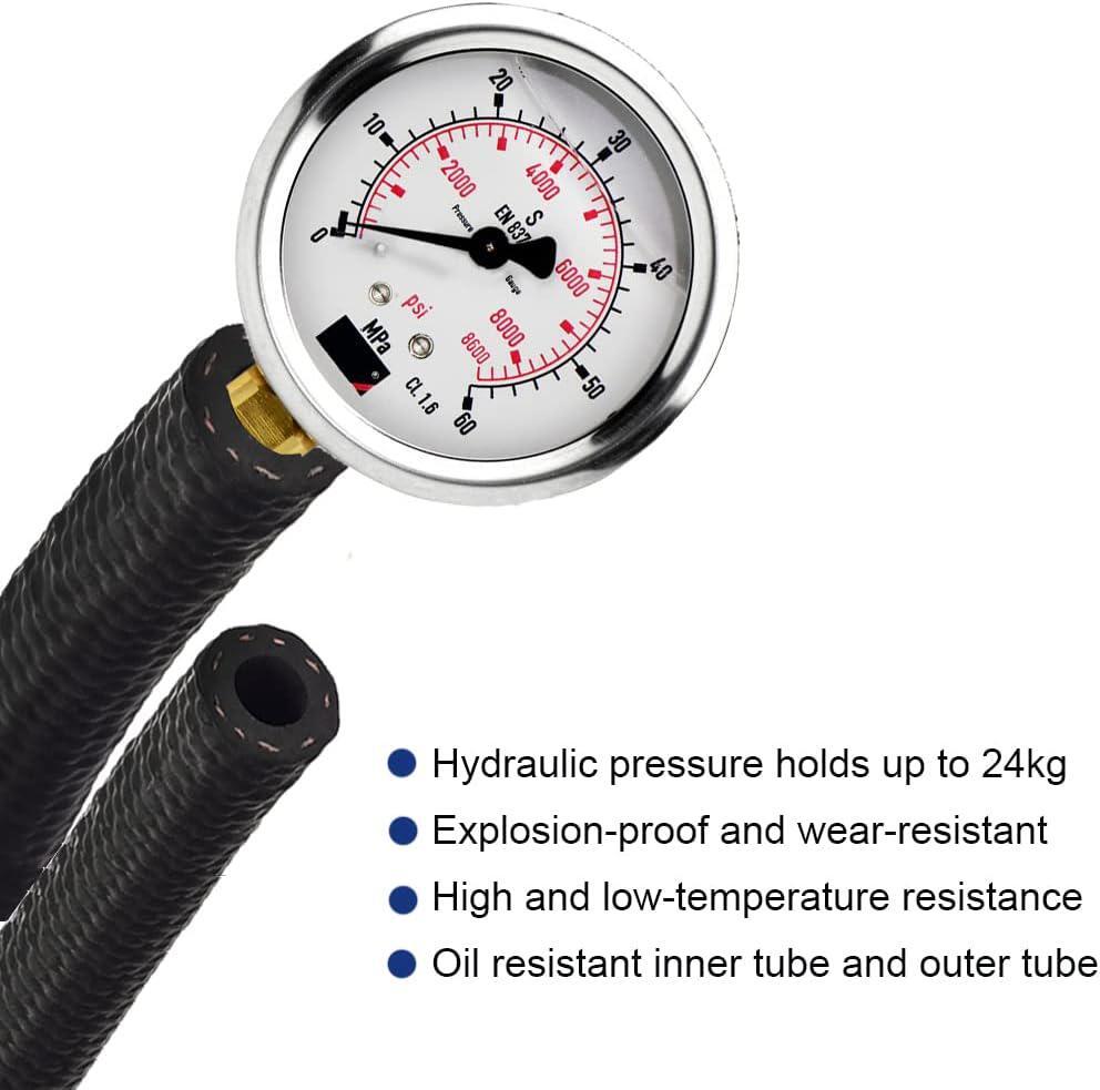 3/8 Fuel Line – 10ft 300 Psi High-Pressure 300PSI Transmission Cooler Hose NBR