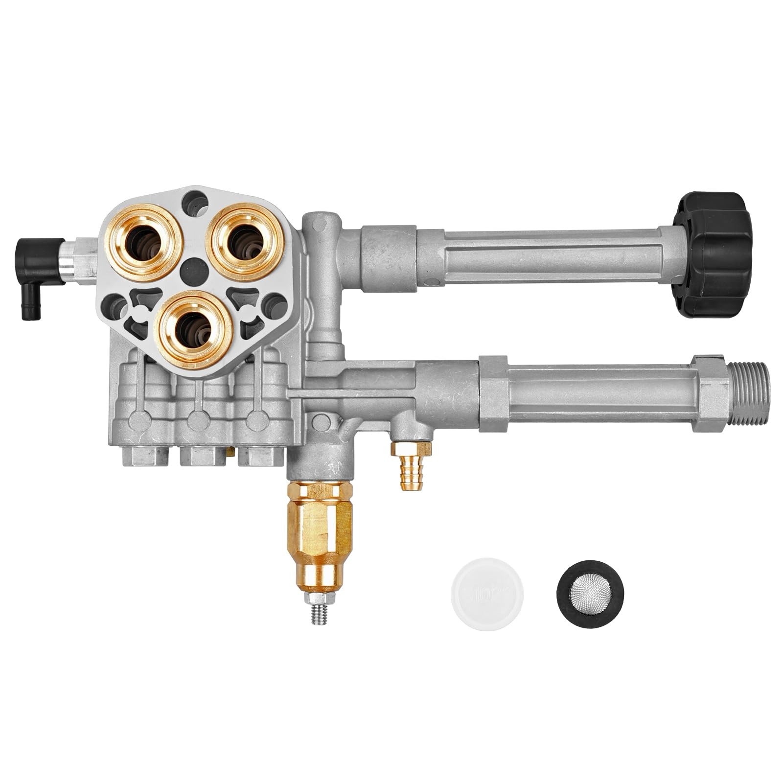 AR43361 Pump Head w/ Unloader & Thermal Relief Valve Sprayer Annovi Reverberi