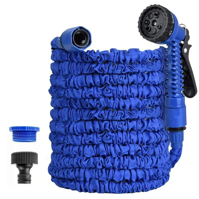 25FT 50FT 75FT 100FT Expandable Garden Pipe Car Expandable Rod With Gun