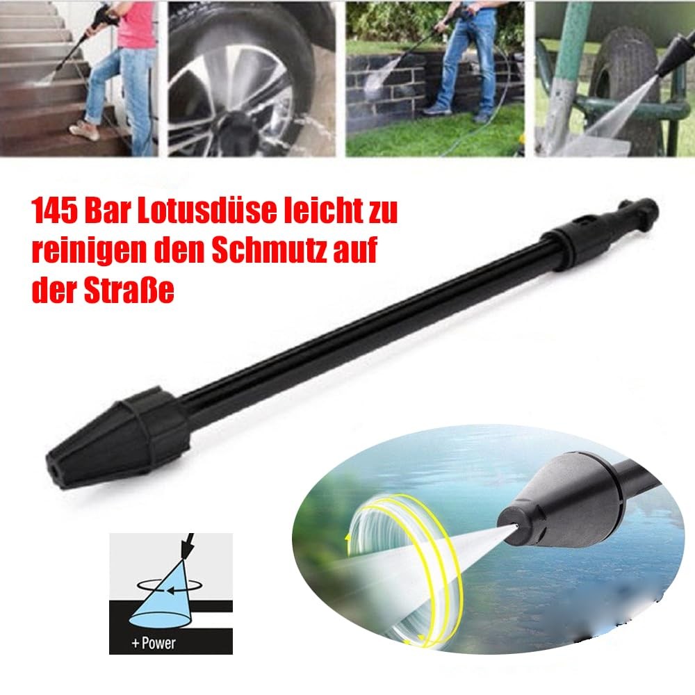 Pressure Washer Lance for Karcher K2-K7, 145 Bar High Pressure Spray Lance wi…