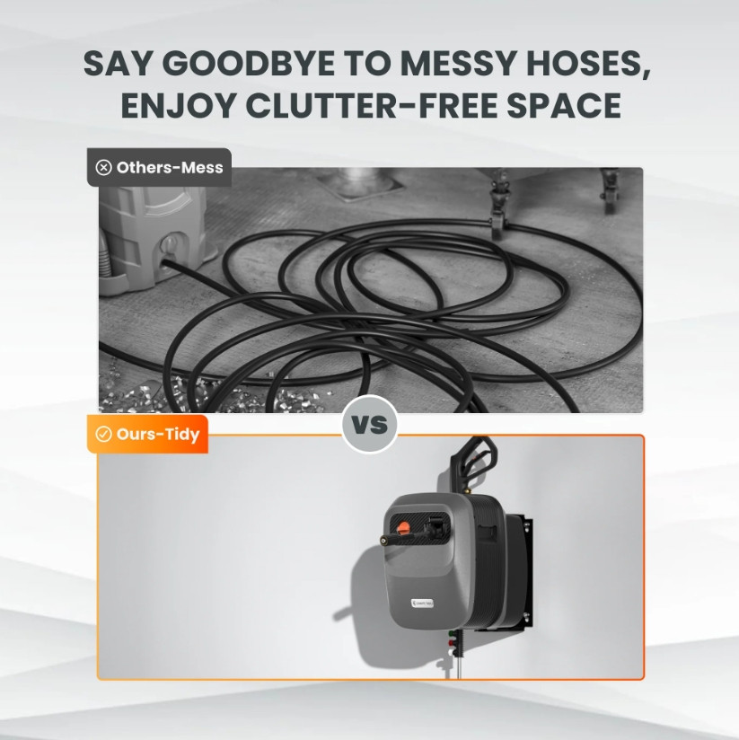 Giraffe Tools Electric Pressure Washer Max 2500 PSI Grandfalls Power Washer 65FT