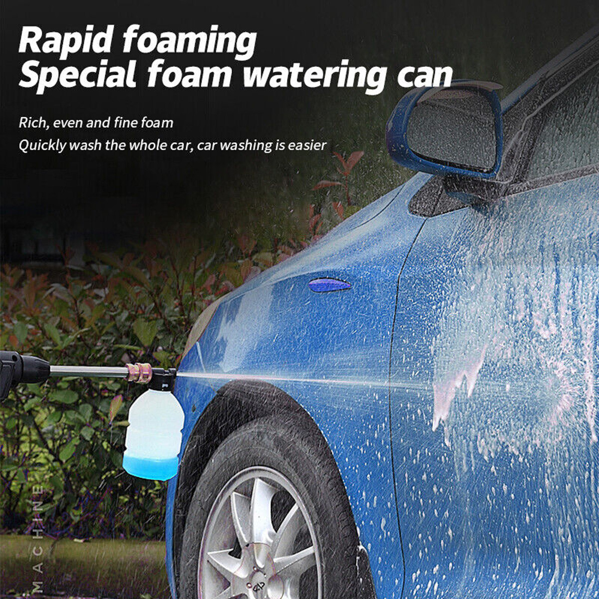 Portable Cordless Electric High Pressure Water Spray Gun Car Washer Cleaning 24V