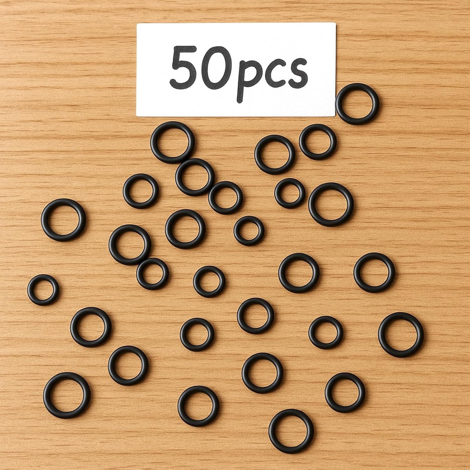 50 Pack Pressure Washer O-Rings, Hose Gasket Washers, 1/4″ and 3/8″ Quick Con…