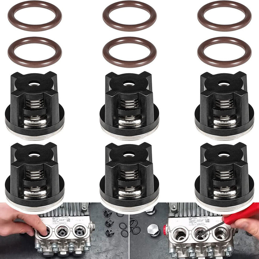 AR1828 Check Valve Repair Kit For AR RK RKA RKV RRV XRC XRA Pressure Washer Pump