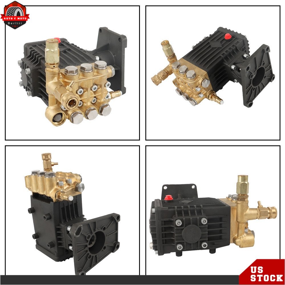 4 GPM Pressure Washer Pump Power Washer Pump 1″ Shaft Horizontal 4400 PSI new