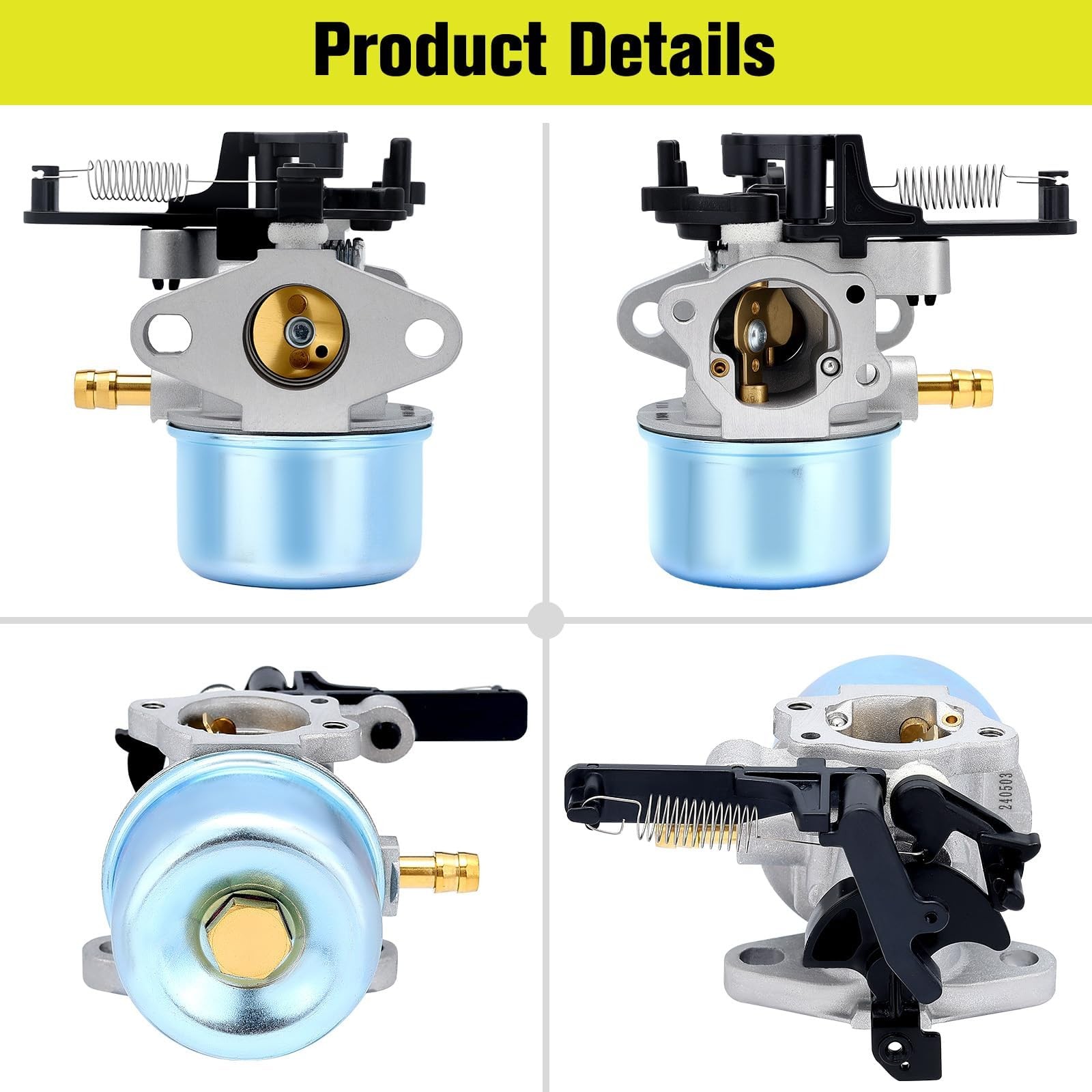 2700PSI 2800PSI 3000PSI Carburetor for Troy Bilt Pressure Washer 7.75 Hp 8.75…