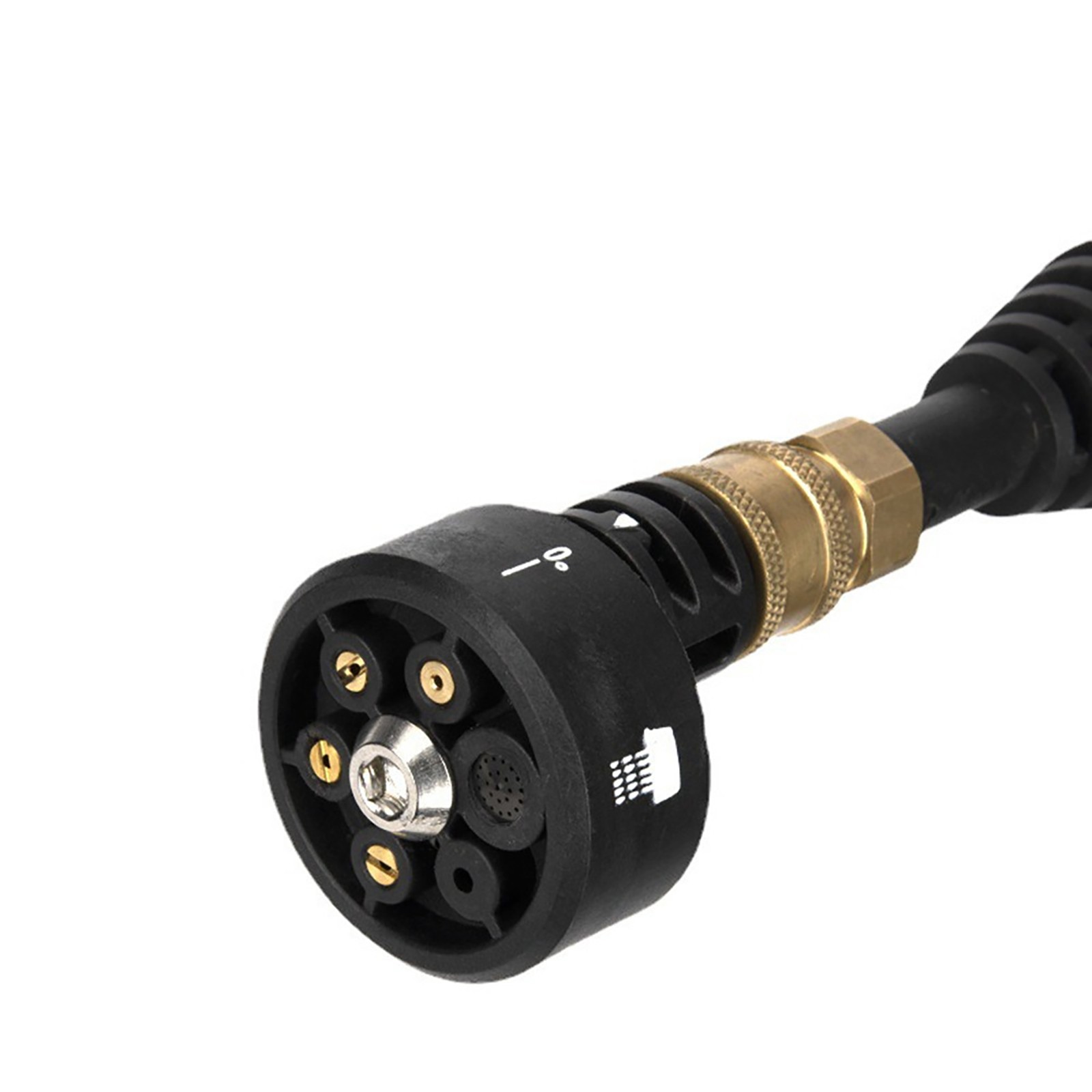 6 in 1 1/4″ Multi-functional 500 PSI Adjustable Cleaning Washer Nozzle