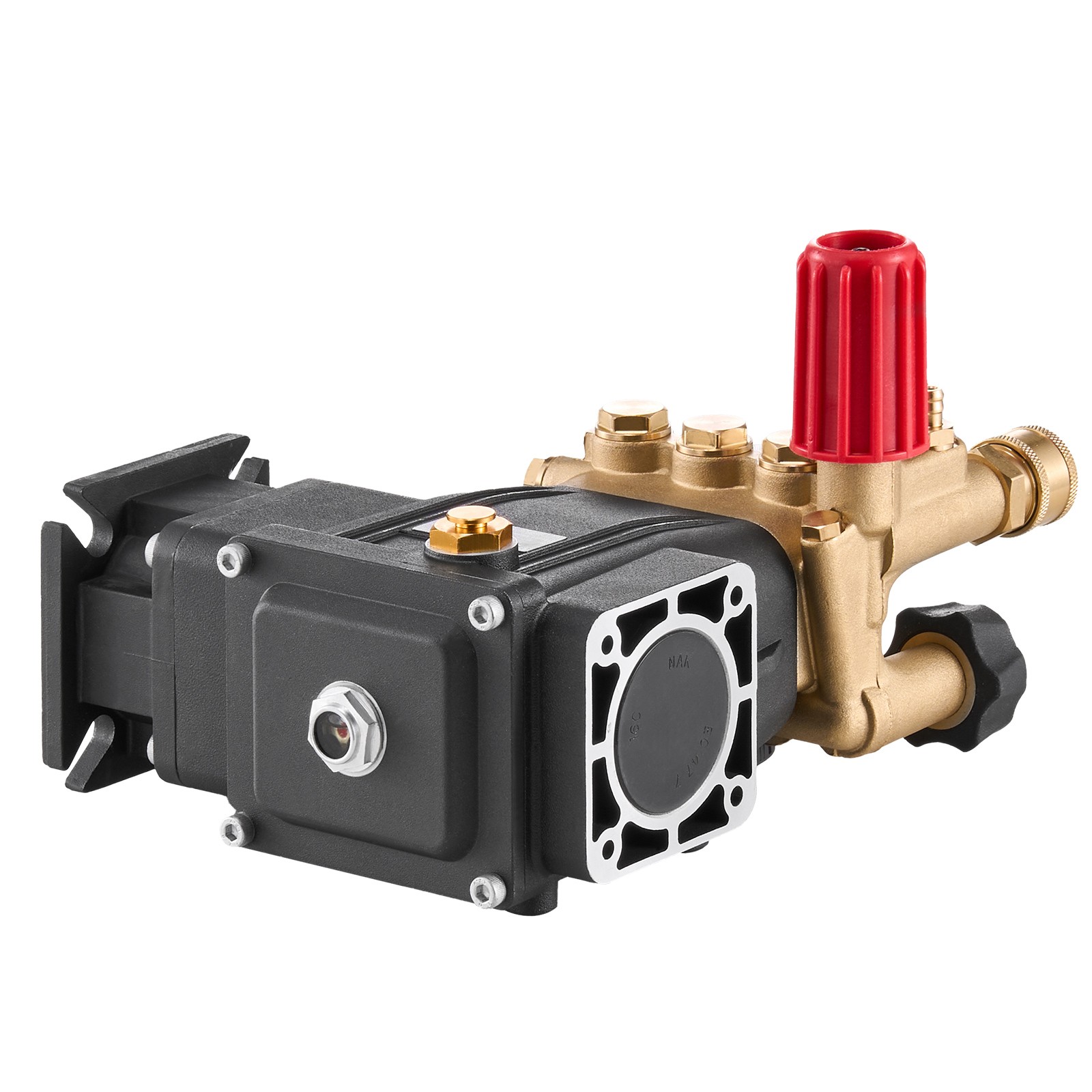 VEVOR Pressure Washer Pump 3/4″ Shaft Horizontal Triplex Plunger 3300 PSI 2.5GPM