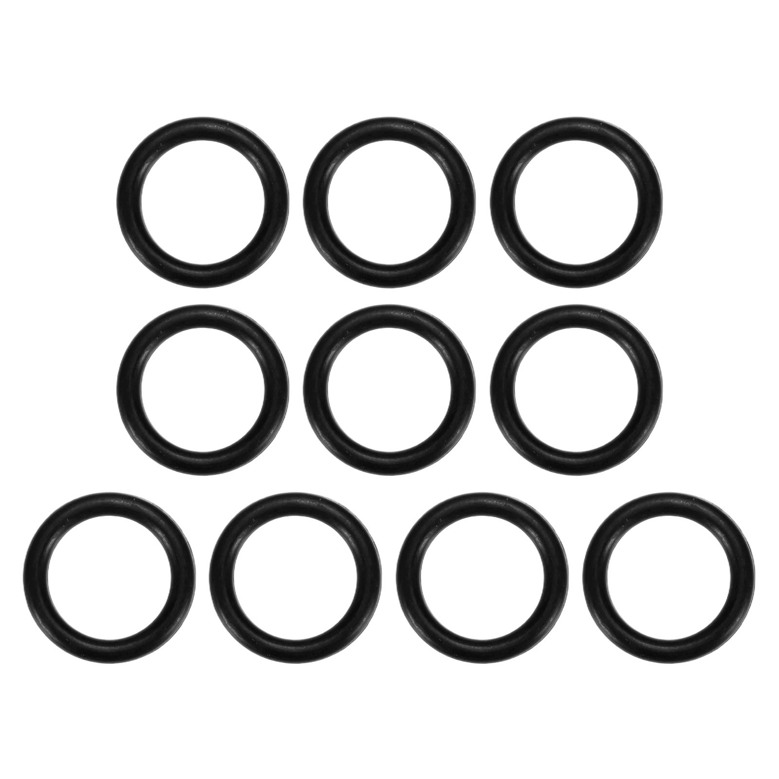 1-Set 1/2” Nitrile Rubber O Ring Assortment Kit for Gas Connections [Black]
