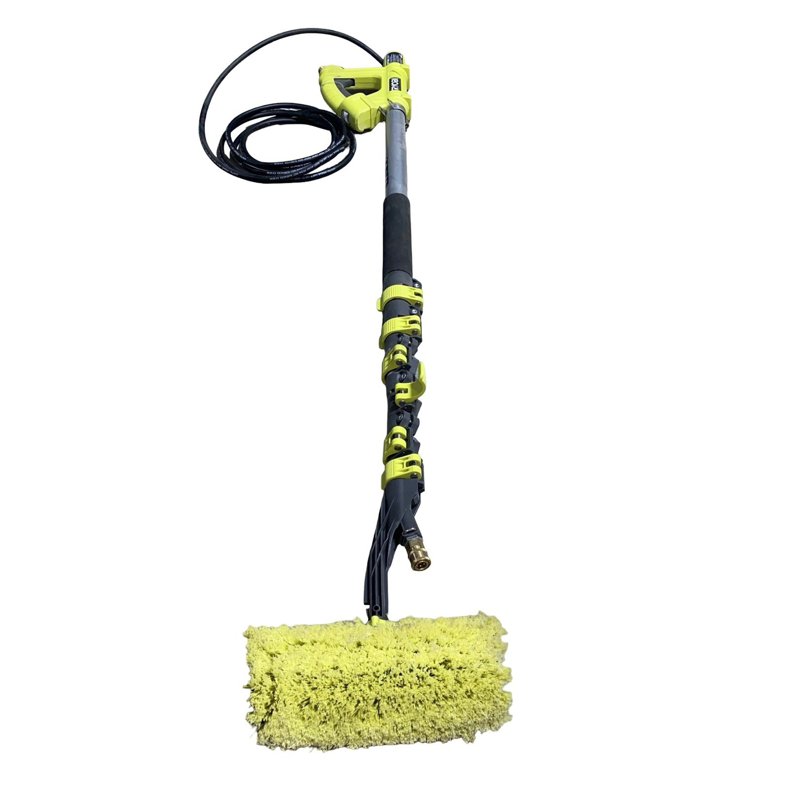 RYOBI 18 ft. Extension Pole with Brush for Pressure Washer RY31EP26 USED