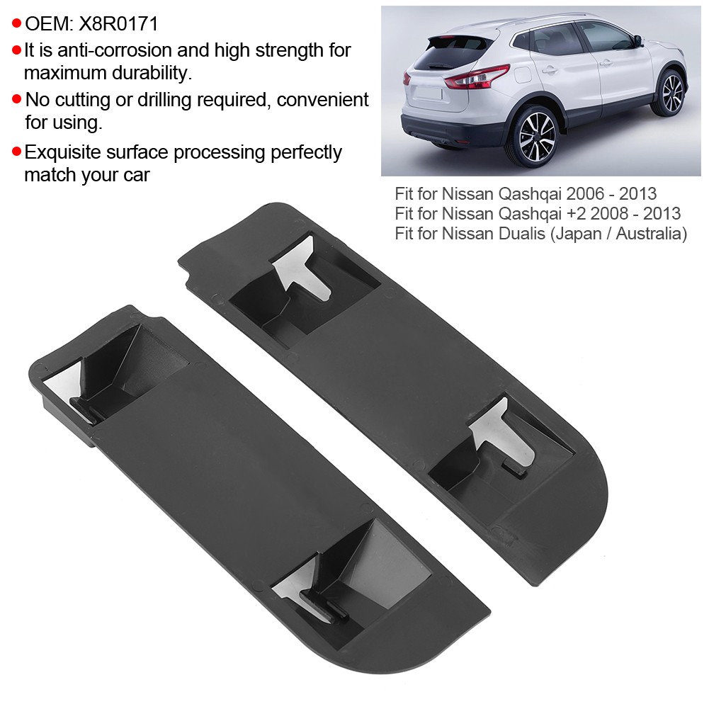 2Pcs Tailgate Door Handle Repair Kit High Strength For Nissan Qashqai X8R01 MBAK