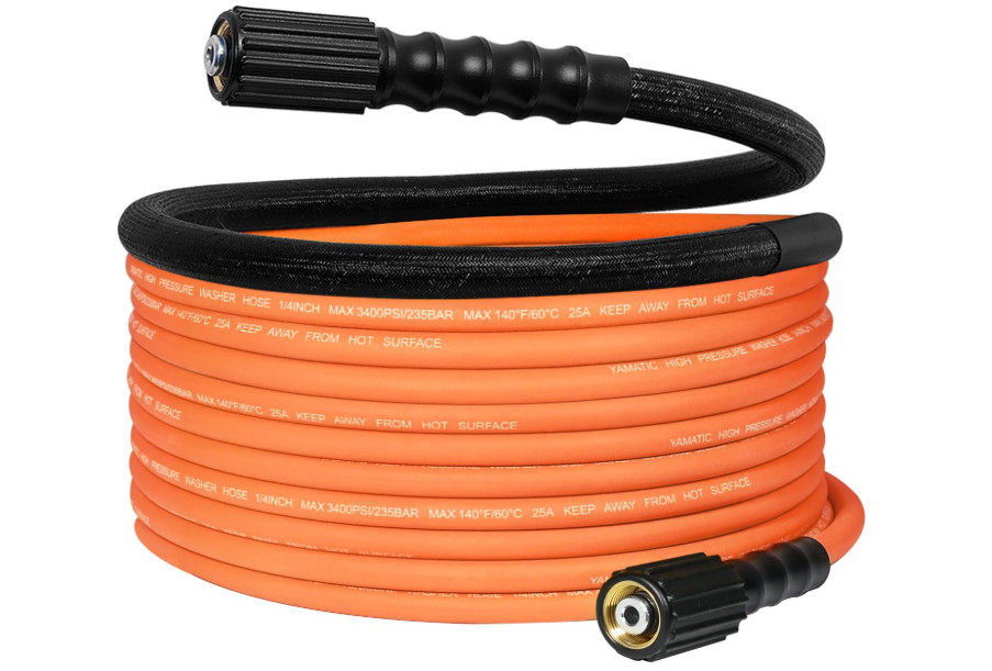 Manguera 25 FT alta presión 3400 PSI con funda térmica resistente