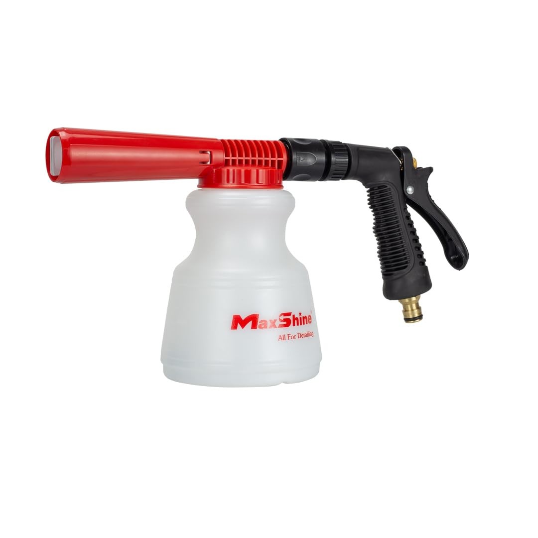 Low Pressure Foam – 1L Bottle, Anti-Slip Base, Universal Garden Hose Connecti…