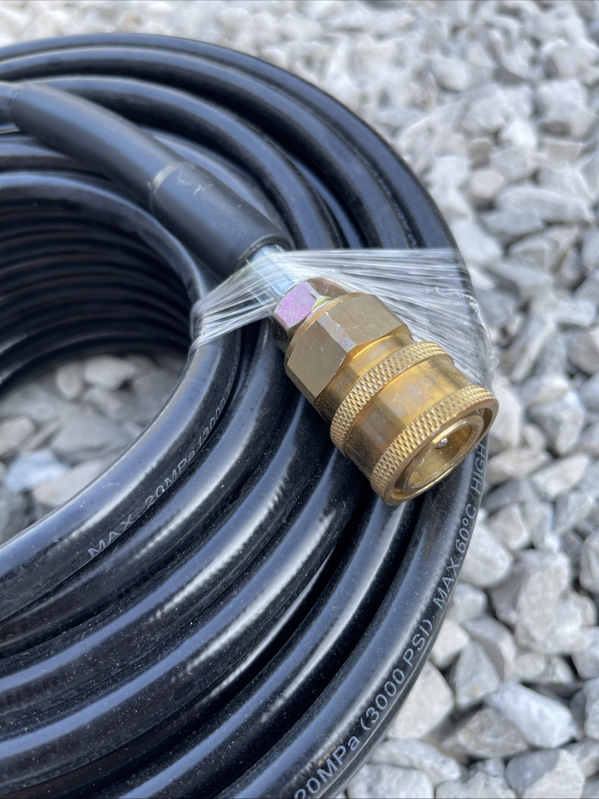 50FT 3000PSI Replacement High Pressure Power Washer Hose -3/8″ Quick Connect