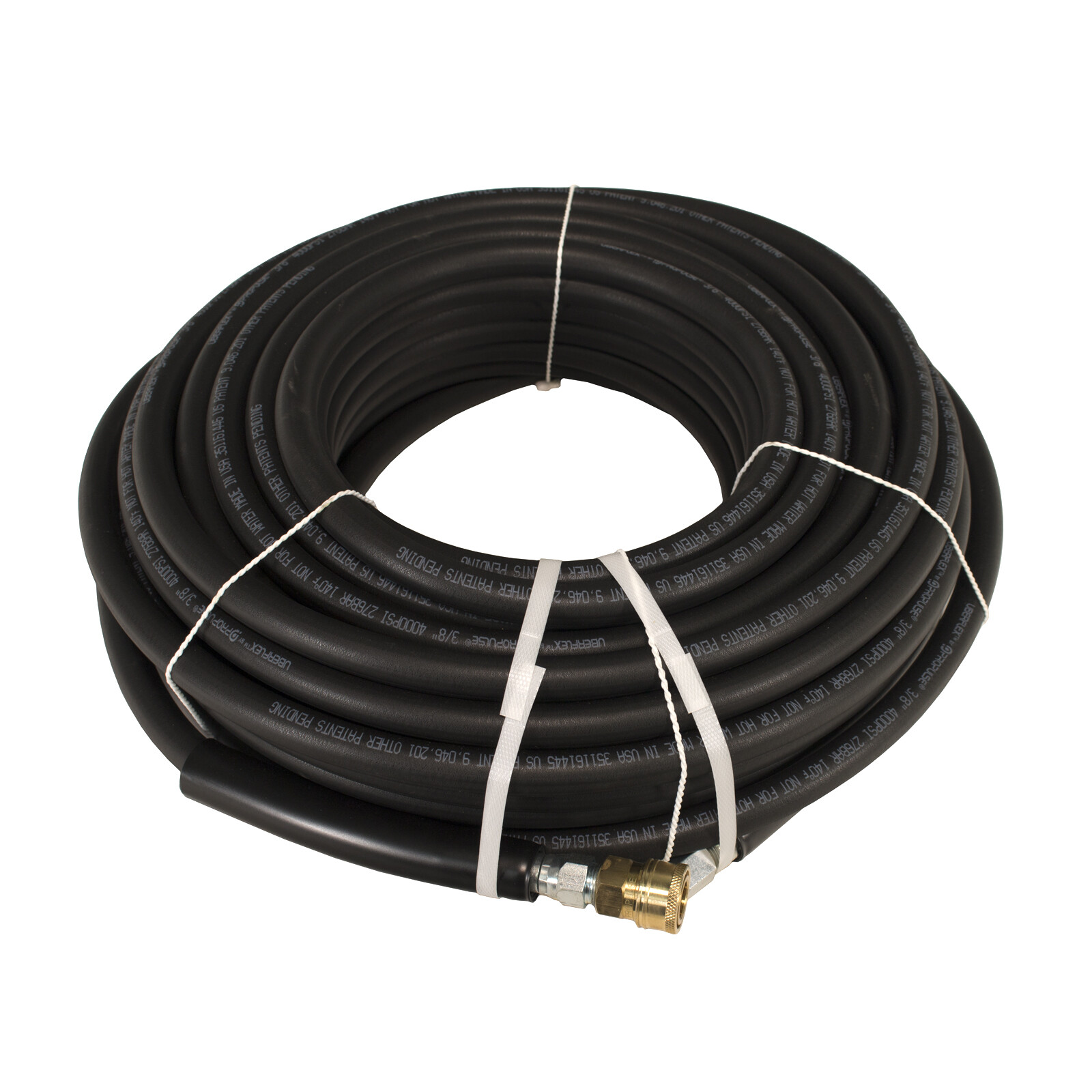 Propulse® 4000 PSI 3/8″ x 100′ Uberflex Non Marking Pressure Washer Hose Deluxe